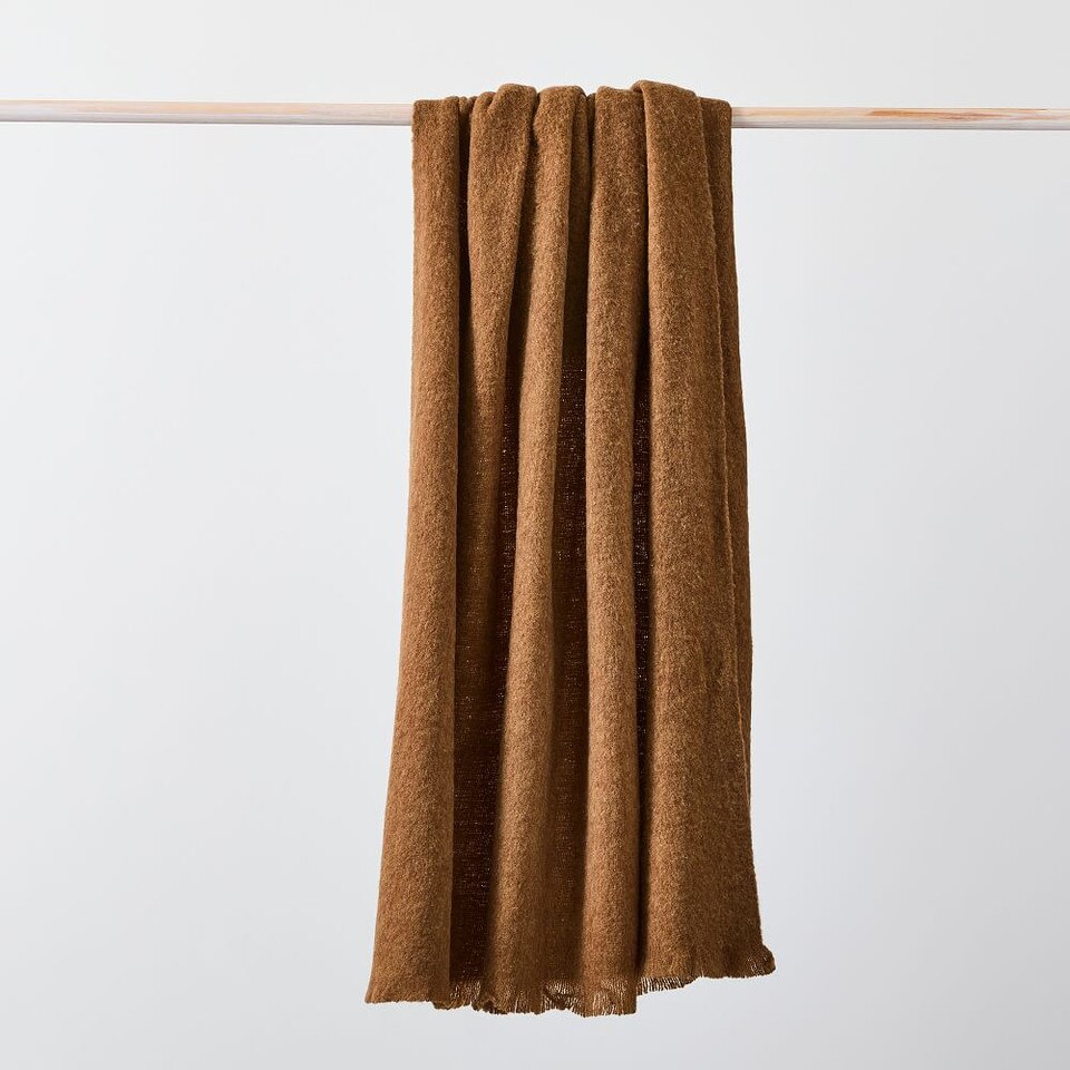 Faux Mohair Throw West Elm Australia